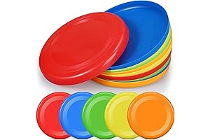 10 Pack Kids Flying Disc Disk Flyer Disc Outdoor Training Interactive Flying...
