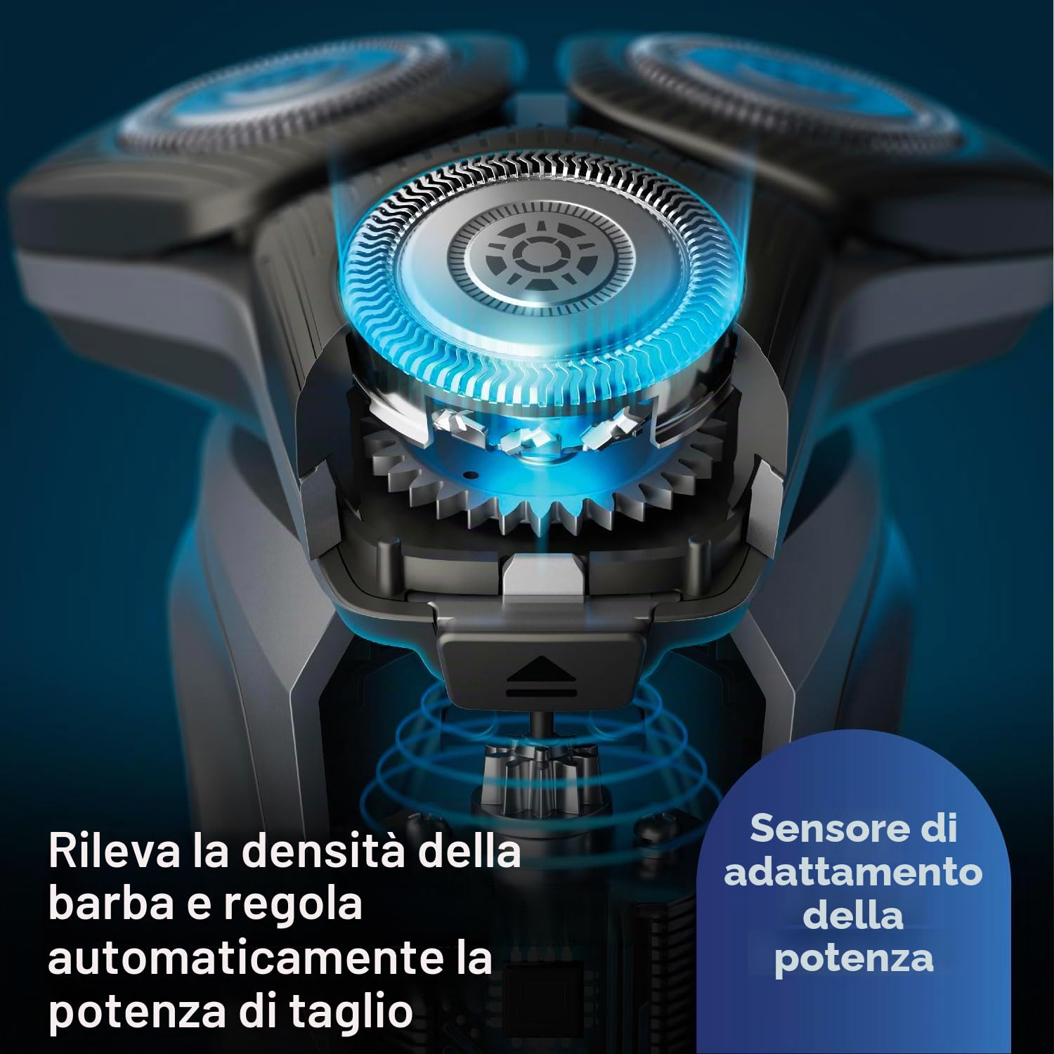 Rasoio serie 5000 Wet&Dry Lame STEELPRECISION Sensore DINAMICO Philips - S5887.10