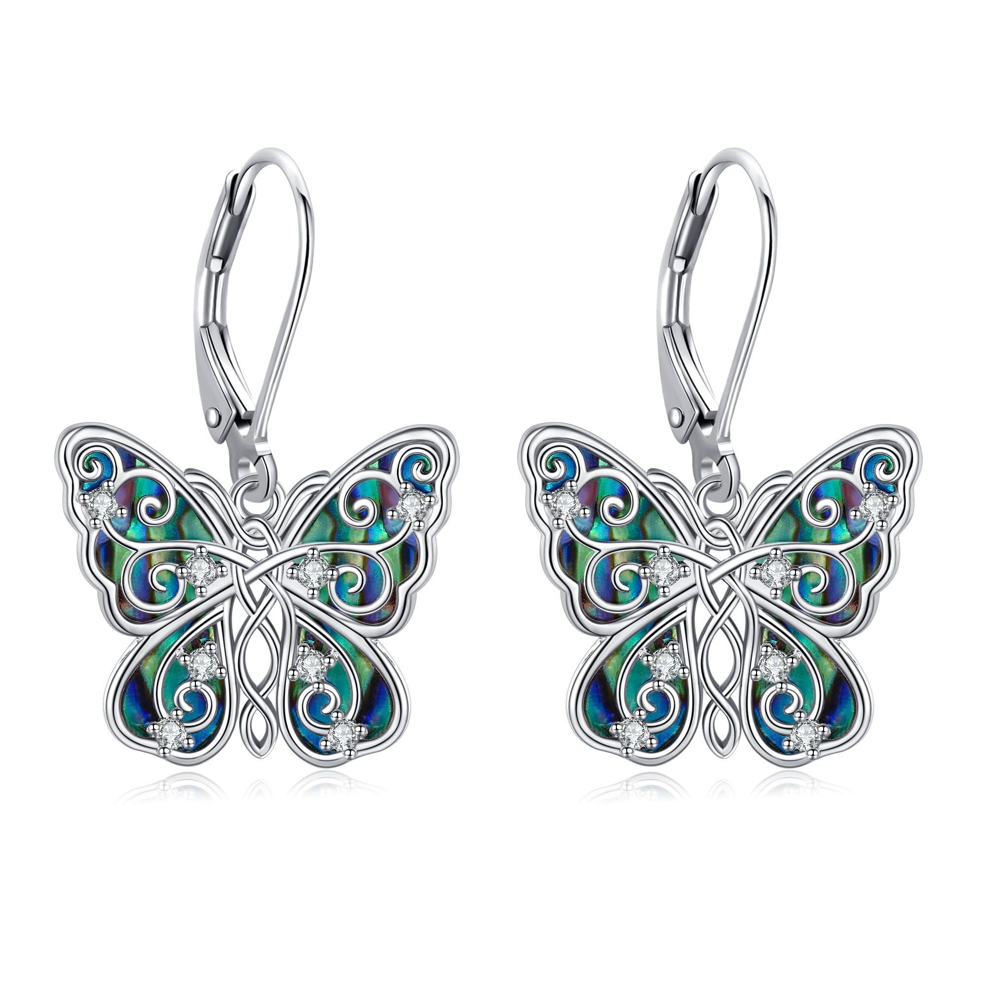 DAYLINLOVE Atme Einfach Ring 925er Sterling Silber Lotus Mon