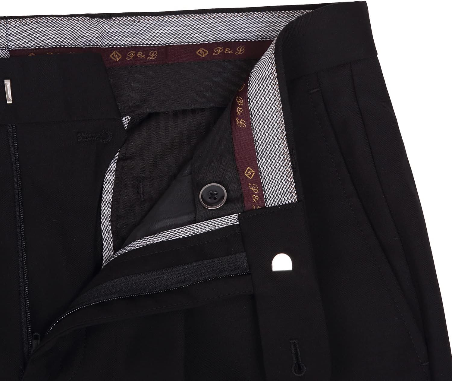 Mens Suits 2 Piece Double Breasted Six Button Classic Fit Business Jacket Blazer Pants Set