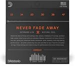D'Addario Chaînes de guitare acoustiques, XT Phosphore enrobé de bronze, XTAPB1047, Jauge de lumière supplémentaire 10-47, 6-String Ensemble, boîte de 1