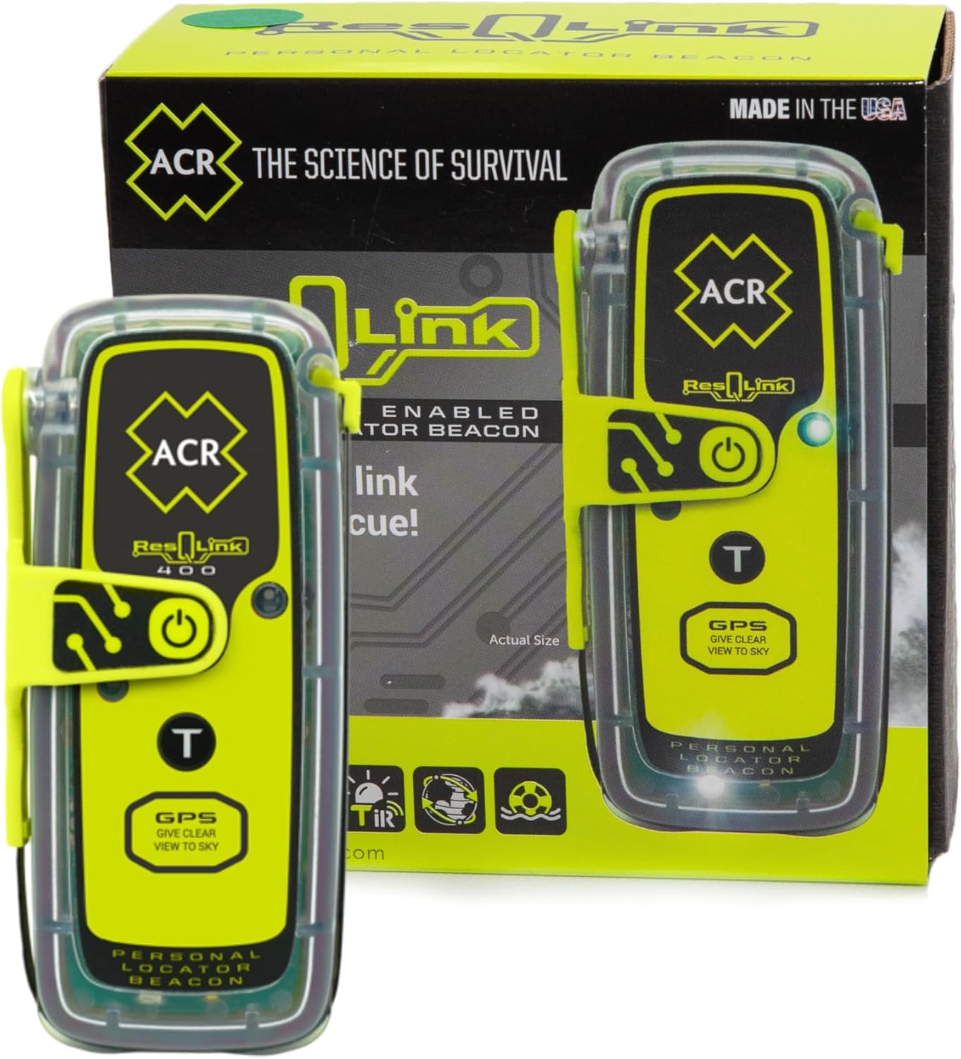 ACR ResQLink 400 PLB dispositivo SOS satellitare