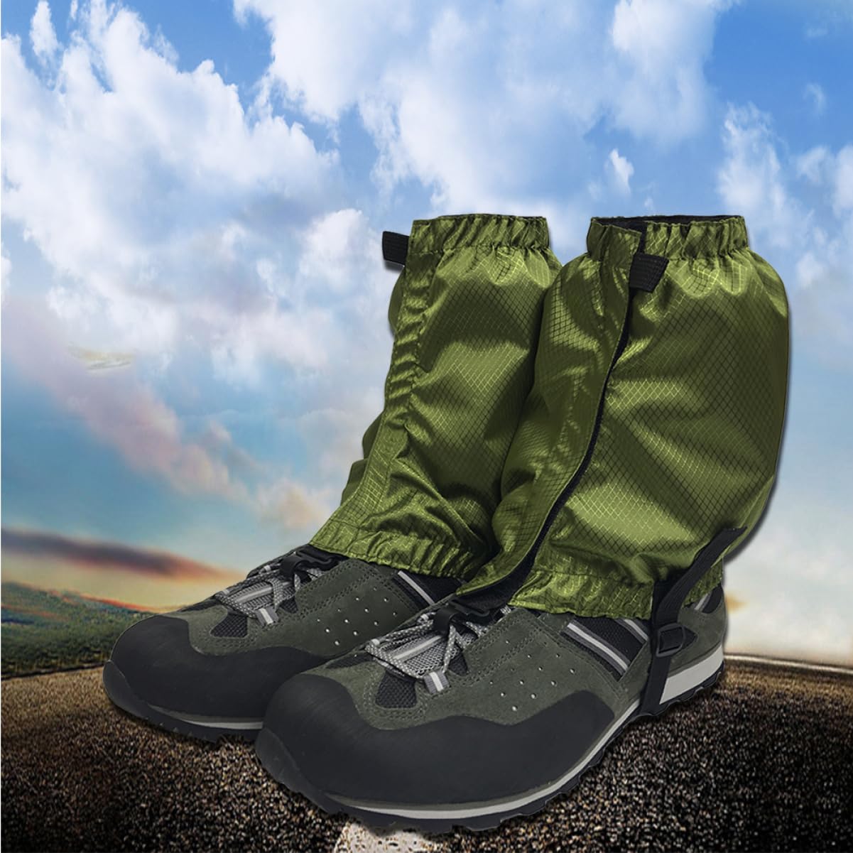 BESPORTBLE 3 Paires Guêtres De Randonnée Couverture De Botte De Neige Guêtre De Marche Bottes De Neige Couverture De Guêtre De Jambe Guêtres De Démarrage Ugs Imperméable Couvre-Bottes