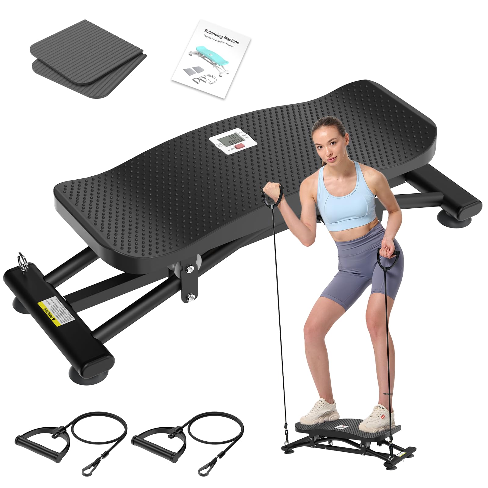 Amazon.com: HOTWAVE Ski Balance Board with LCD Display and 300LB