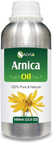 Salvia Aceite esencial de árnica 100% puro y natural, aceite orgánico de grado estándar para aromaterapia (33.8 onzas líquidas)