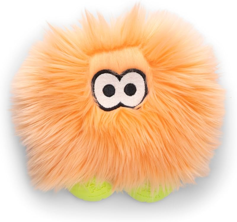 Brinquedo de Pelúcia para Cães WEST PAW Rowdies Rolf com Costuras Reforçadas HardyTex, Apito e Exterior Macio – Melon