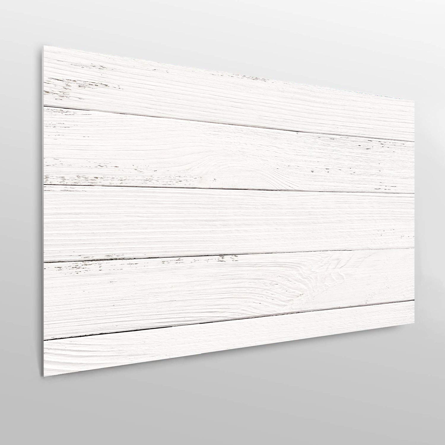 Oedim - Testiera per letto Pegasus stampa digitale simil-legno, colore bianco, 115 x 60 cm, disponibile in varie misure, testata leggera, elegante, resistente e conveniente