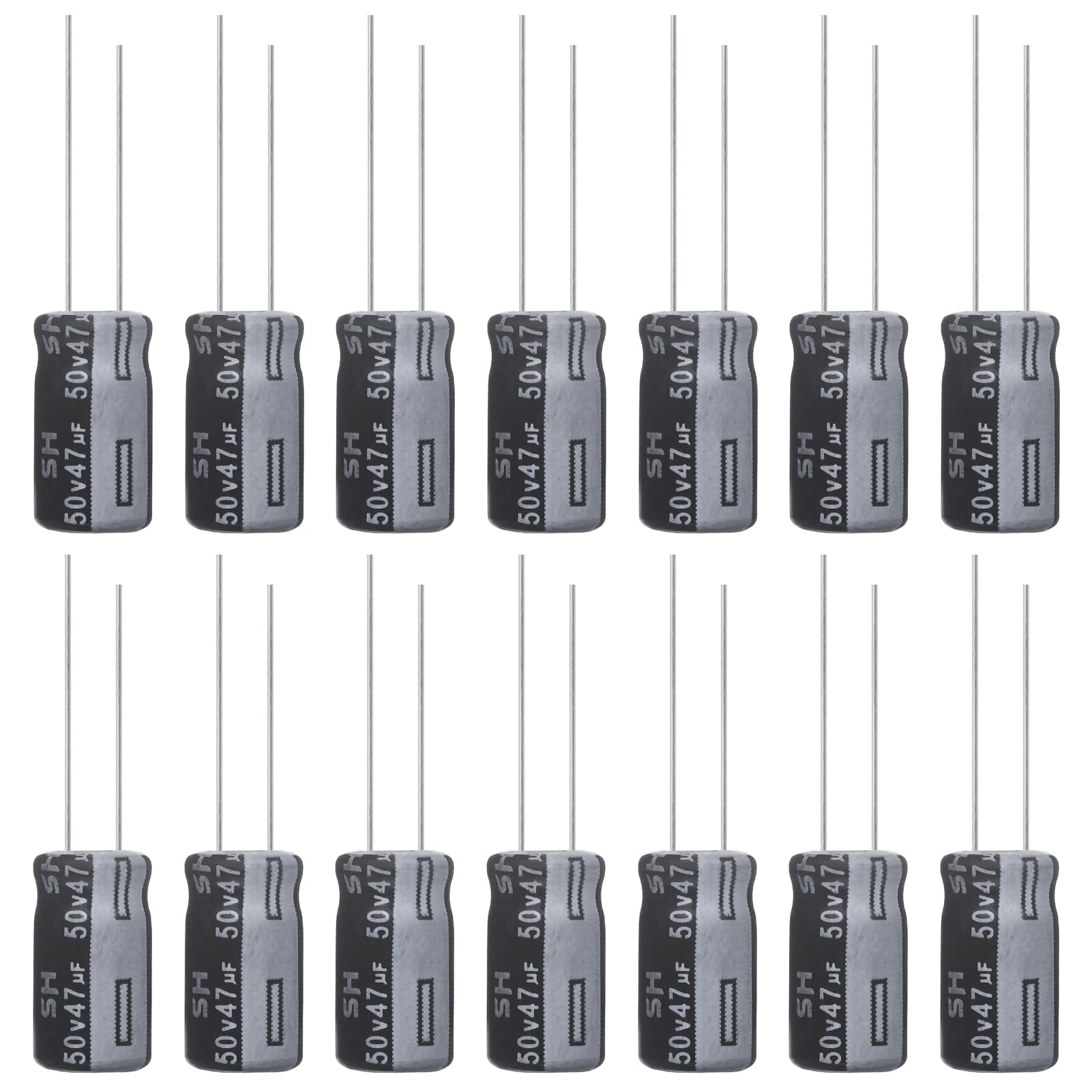 6 Stuks 47uF 63V Elco - Philips - Van Dijken Elektronica