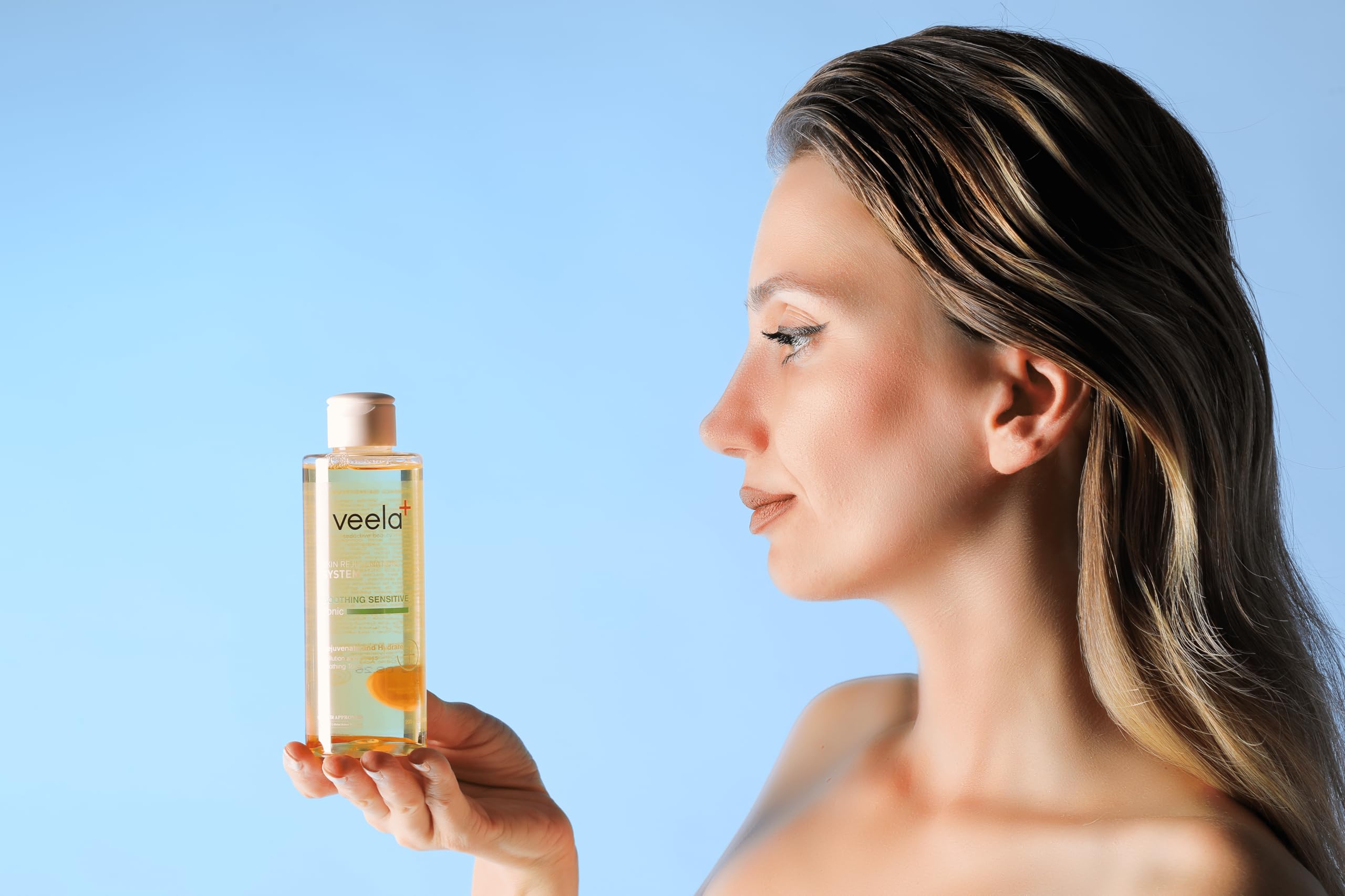 Veela Cilt Yenileyici ve Arındırıcı Tonik – Soothing Sensitive Tonic, Bitkisel Meyve Asitli, Nemlendirici ve Yatıştırıcı Bakım