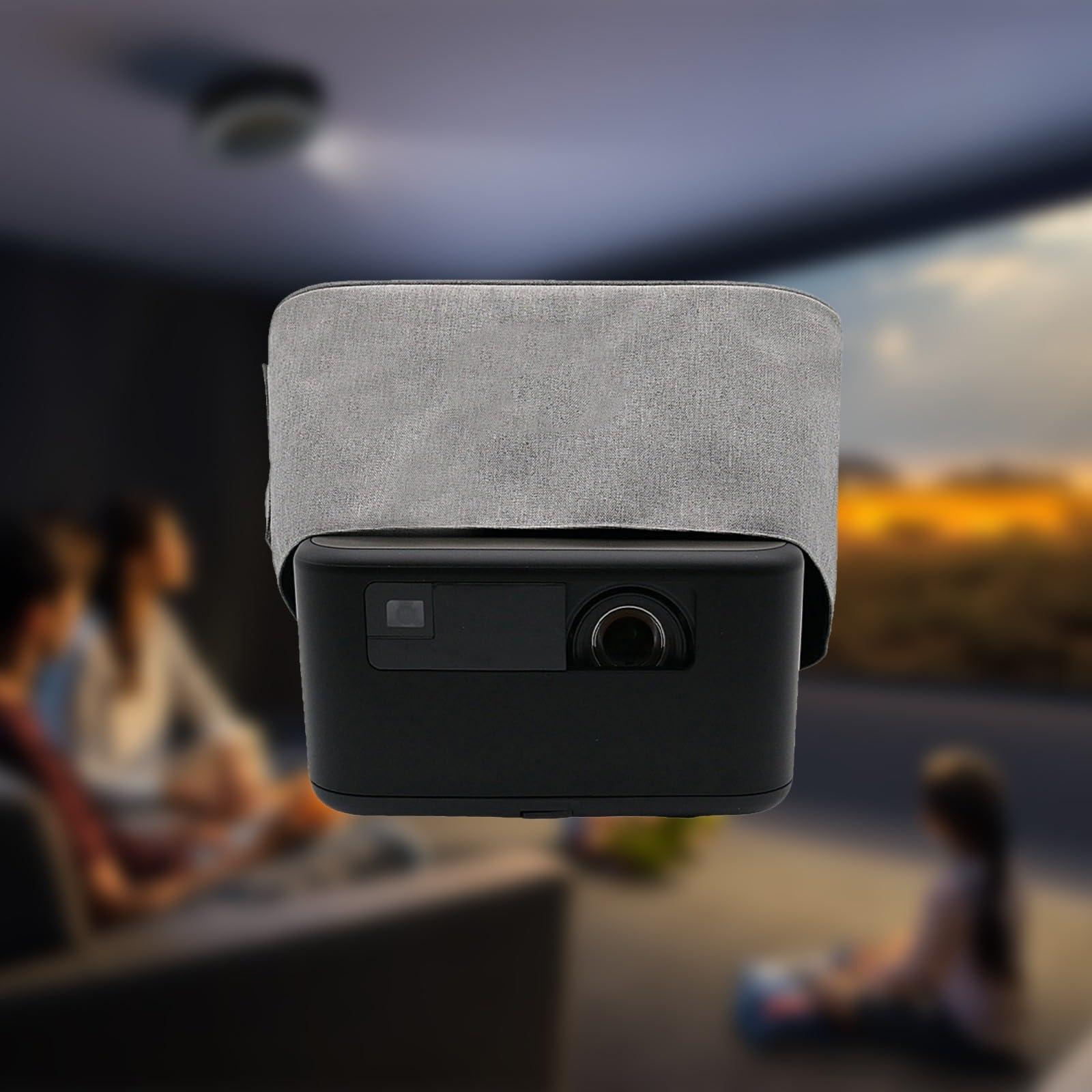 CHENZILIN Protective Water Resistant Storage Bag for EF-15B/15W/15E Projectors Oxford Cloth Waterproof Travel Case