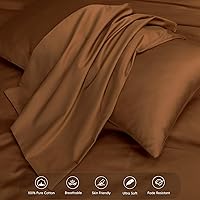 Vista 126 de MooMee Queen Duvet Cover Set, 100% Extra Long Staple Cotton 600 Thread Count Sateen Silky Soft Breathable Durable Luxury Hotel Quality Bedding Set