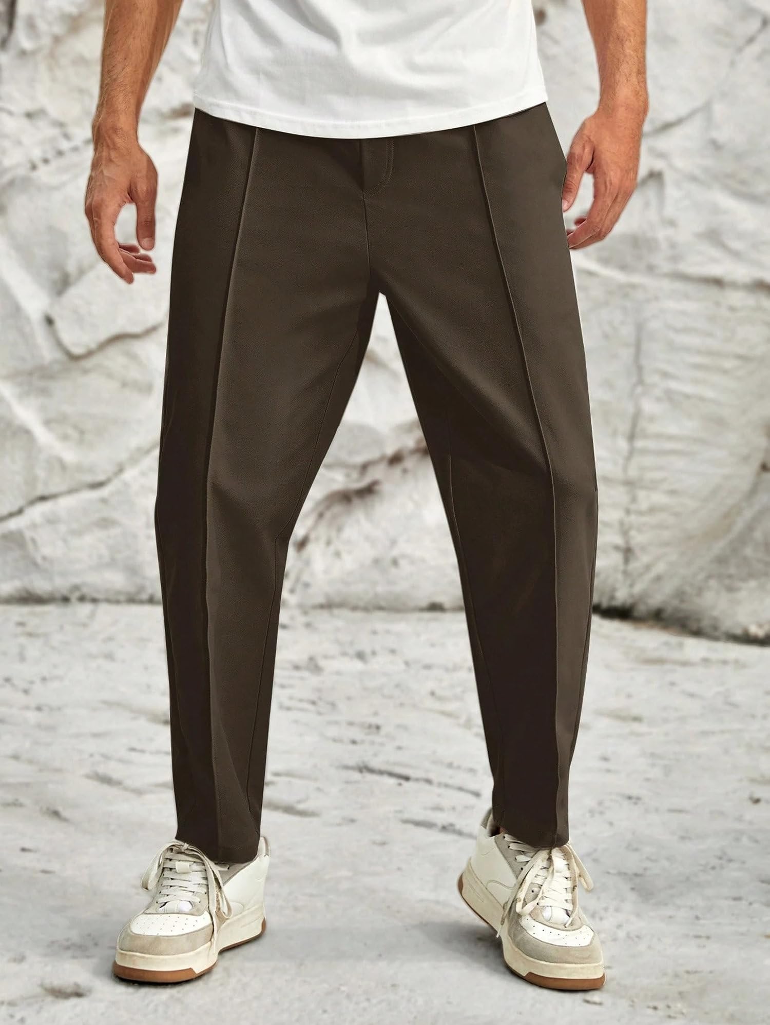 Lymio Pantaloni da uomo | Pantaloni casual vestibilità regolare (TP-89-92)