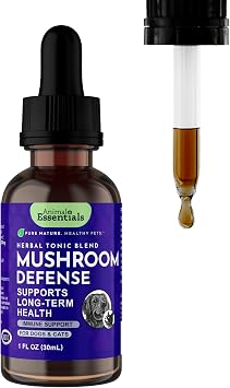 Animal Essentials Mushroom Defense Natural Antioxidant, Mushrooms - 1 fl Oz
