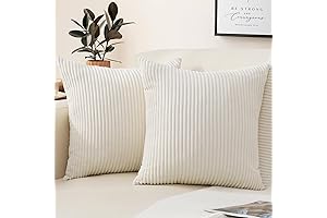 Mecatny Corduroy Throw Pillow Covers - Premium Cozy Comfort