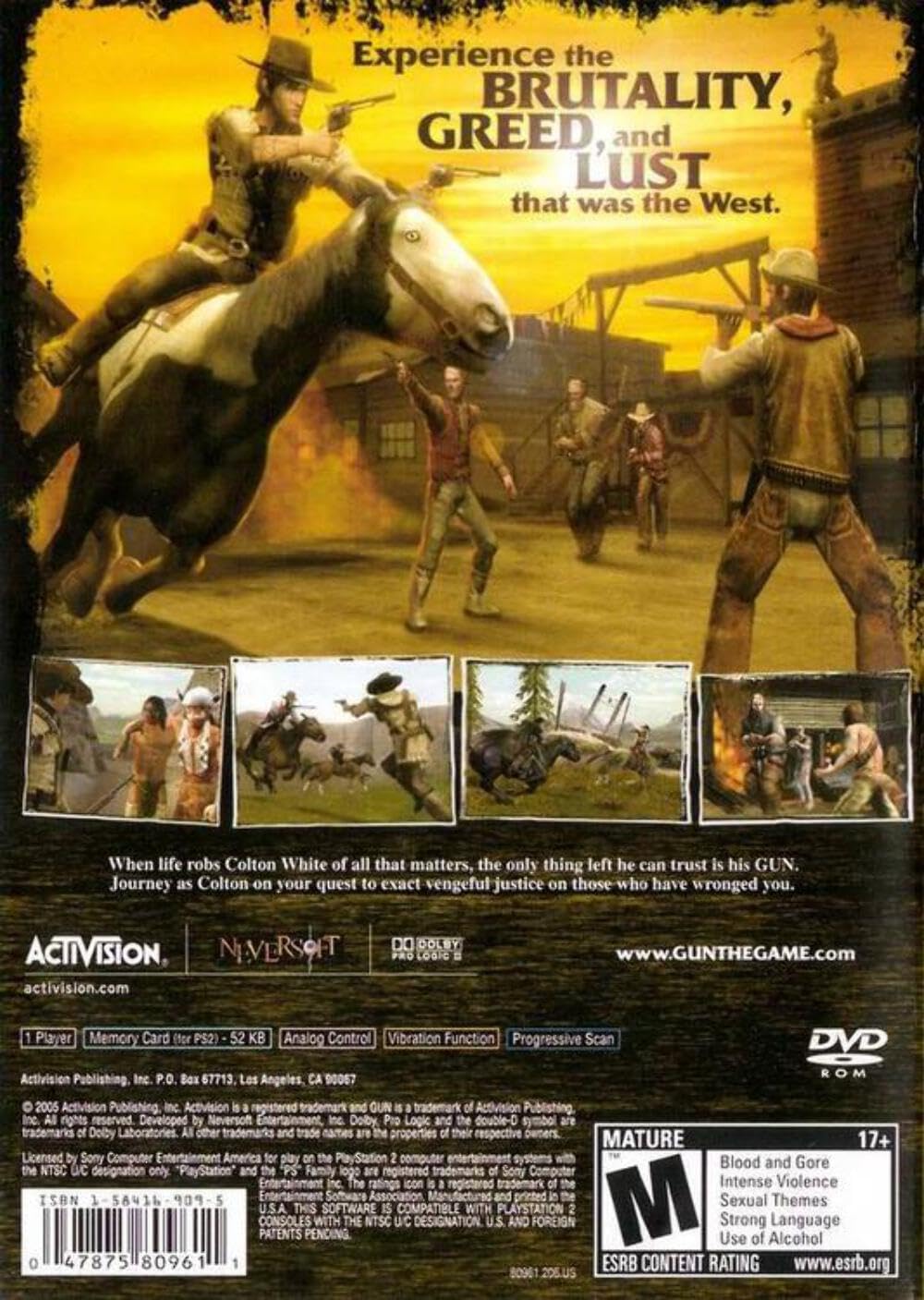 Gun - PlayStation 2