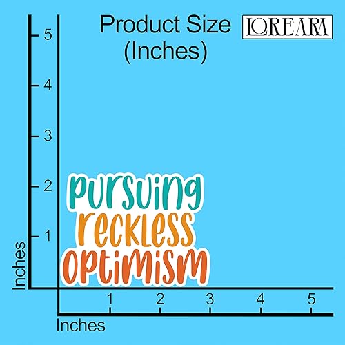 Miniatura 4 de (3 unidades) Pegatinas de optimismo imprudente, divertidas calcomanías sarcásticas para decorar humorísticos motivacionales, impermeables,