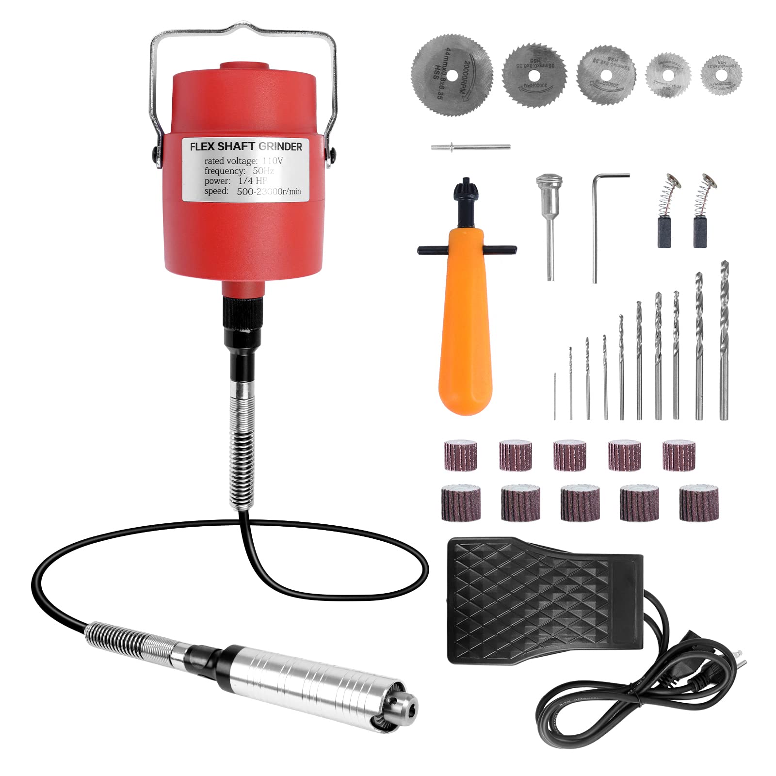 Buy Xverycan Flex Shaft Grinder Rotary Tool, 560W 50023000 RPM