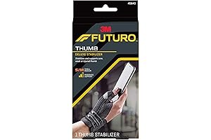 Mueller Adjust-to-Fit Thumb Stabilizer: Ultimate Support for Sore, Weak, or Injured Thumbs
