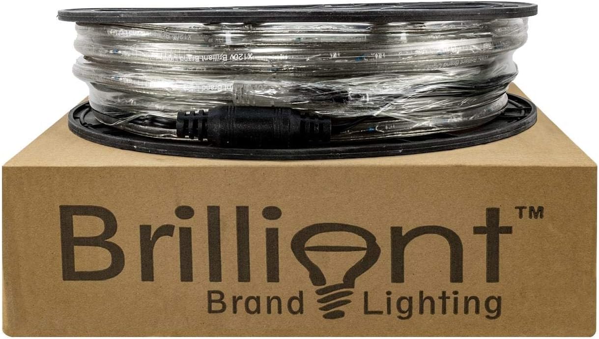 Warm White LED Rope Light - 120 Volt - 65 Feet