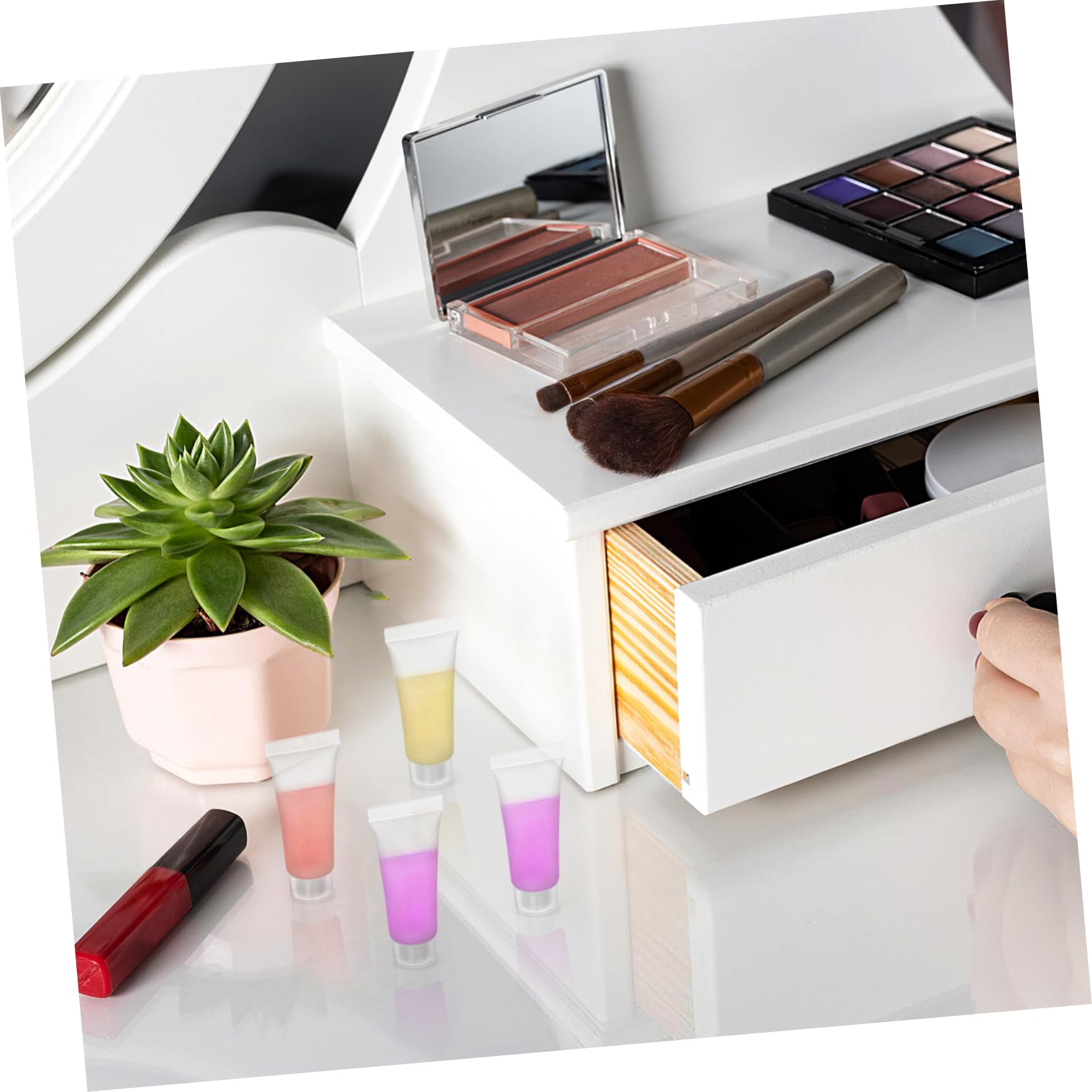 3 Set Bottiglie Ricaricabili Per Viaggio Contenitori Antileak Per Shampoo Crema E Lozione Per Bagagli E Attività 50 Pezzi*3