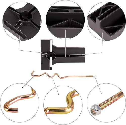 Miniatura 8 de 10L0L Barra de retención de batería para carrito de golf y placa para Club Car Precedent 2008.5-up, incluye varillas de sujeción, OEM # 103374801