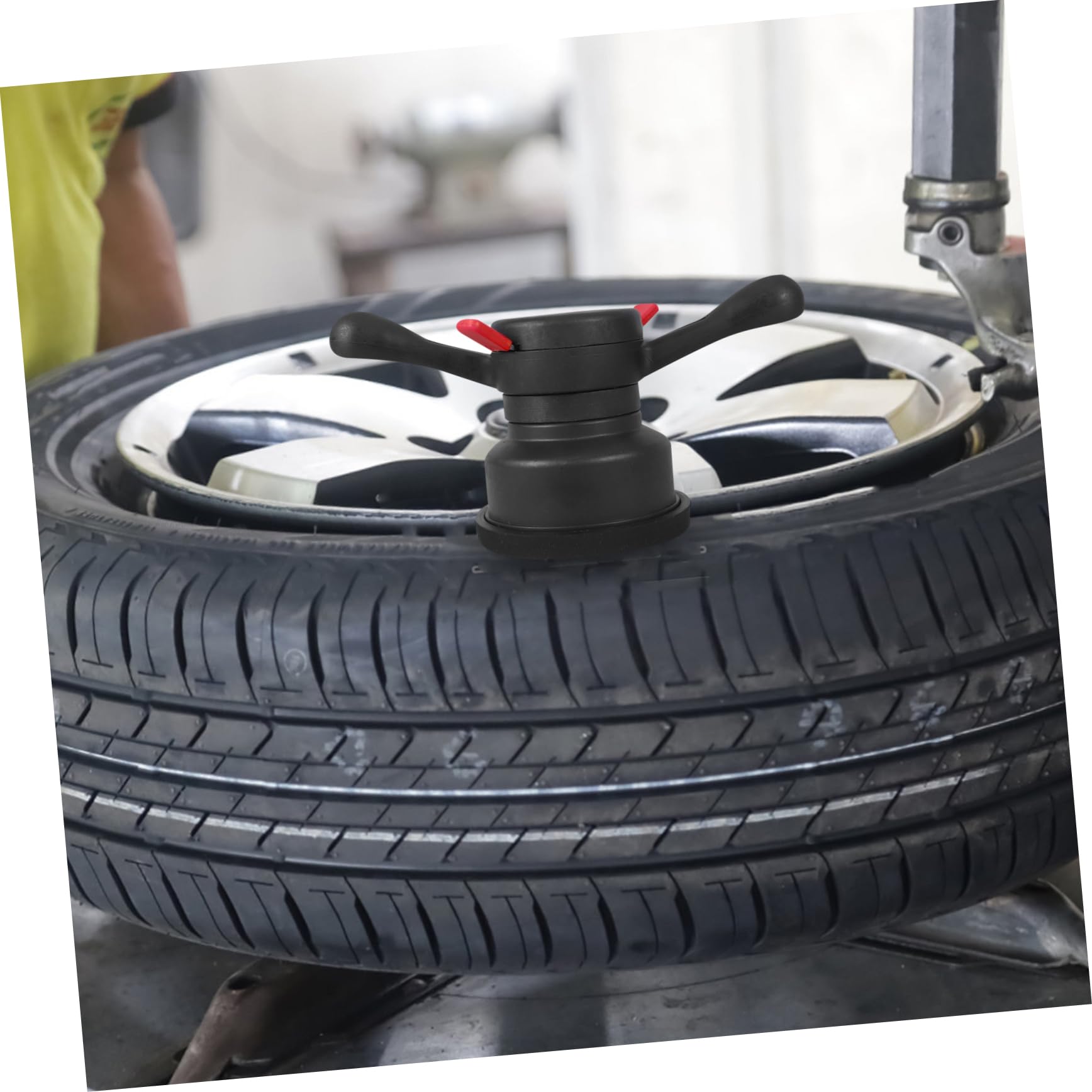 Cabilock Equilibratrice Ruote Auto Strumento Cambio Gomme Dado Alette Pneumatici Equilibratrice per Veicoli Attrezzo Equilibratura Ruote