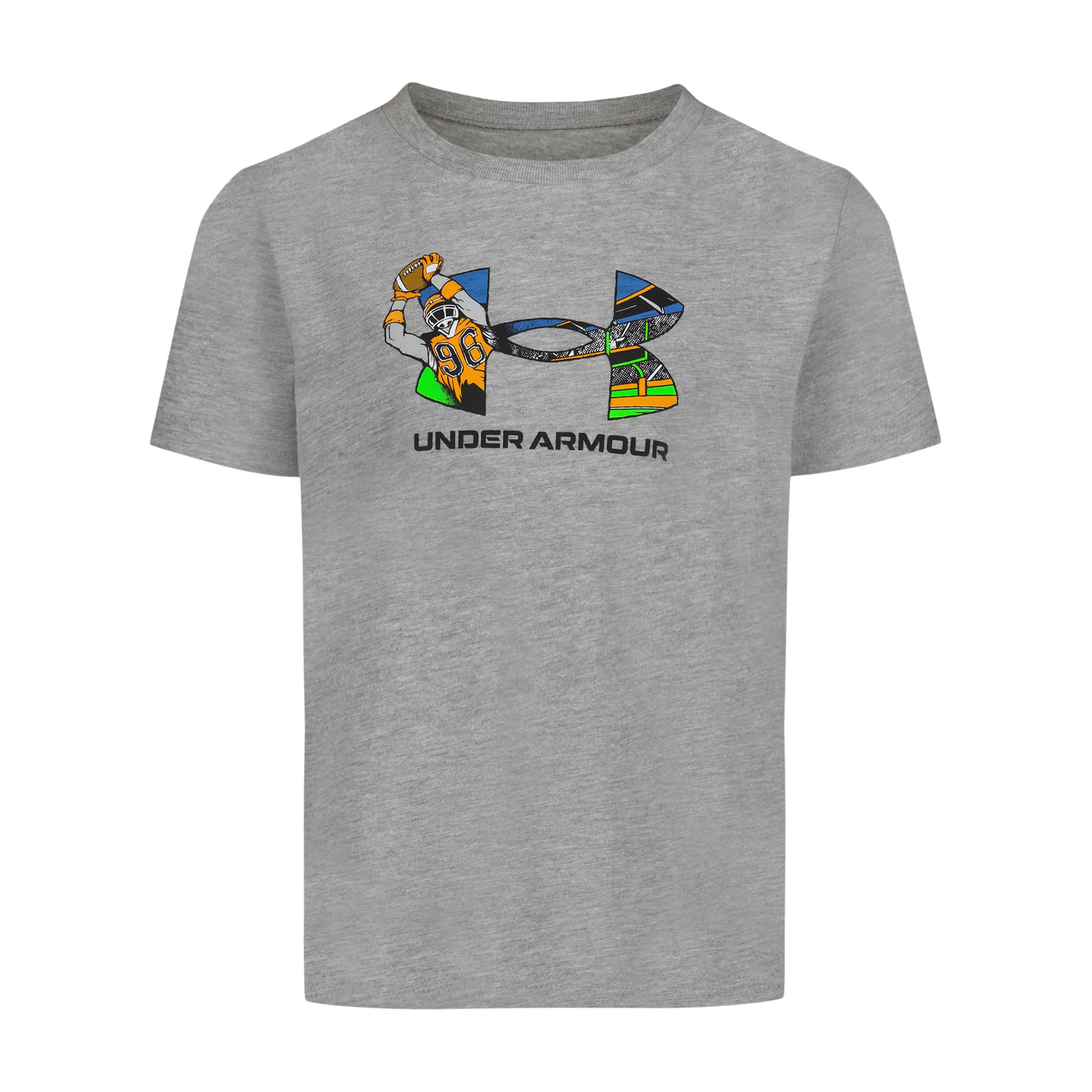 Under Armour Boys' Short Sleeve Sports Graphic T-Shirt, Lightweight &amp; Breathable, Relaxed Fit