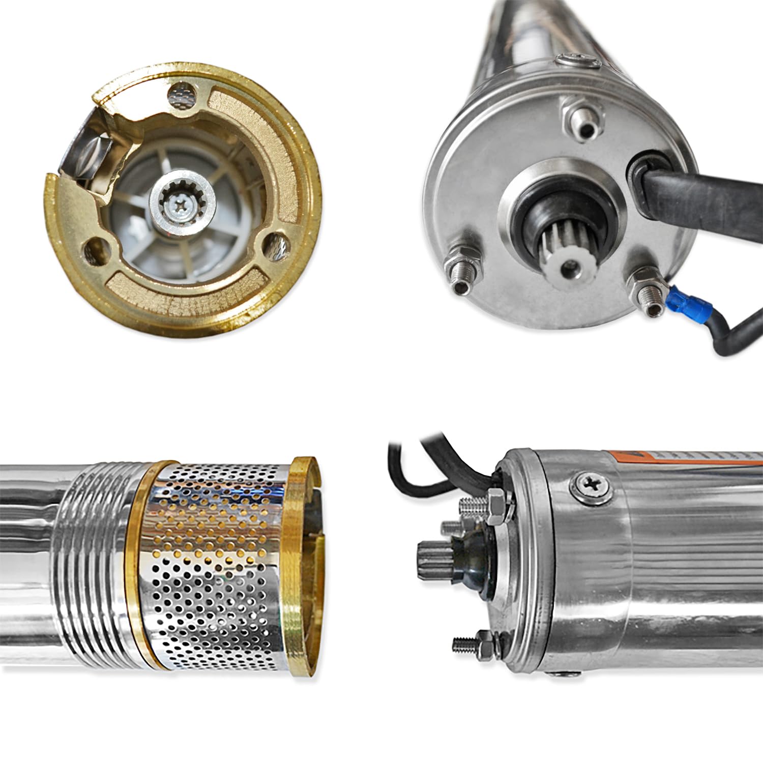 3" – 1100 W, pompa do głębokiego spalania, pompa zanurzeniowa, do ogrodu, domowa pompa wodna