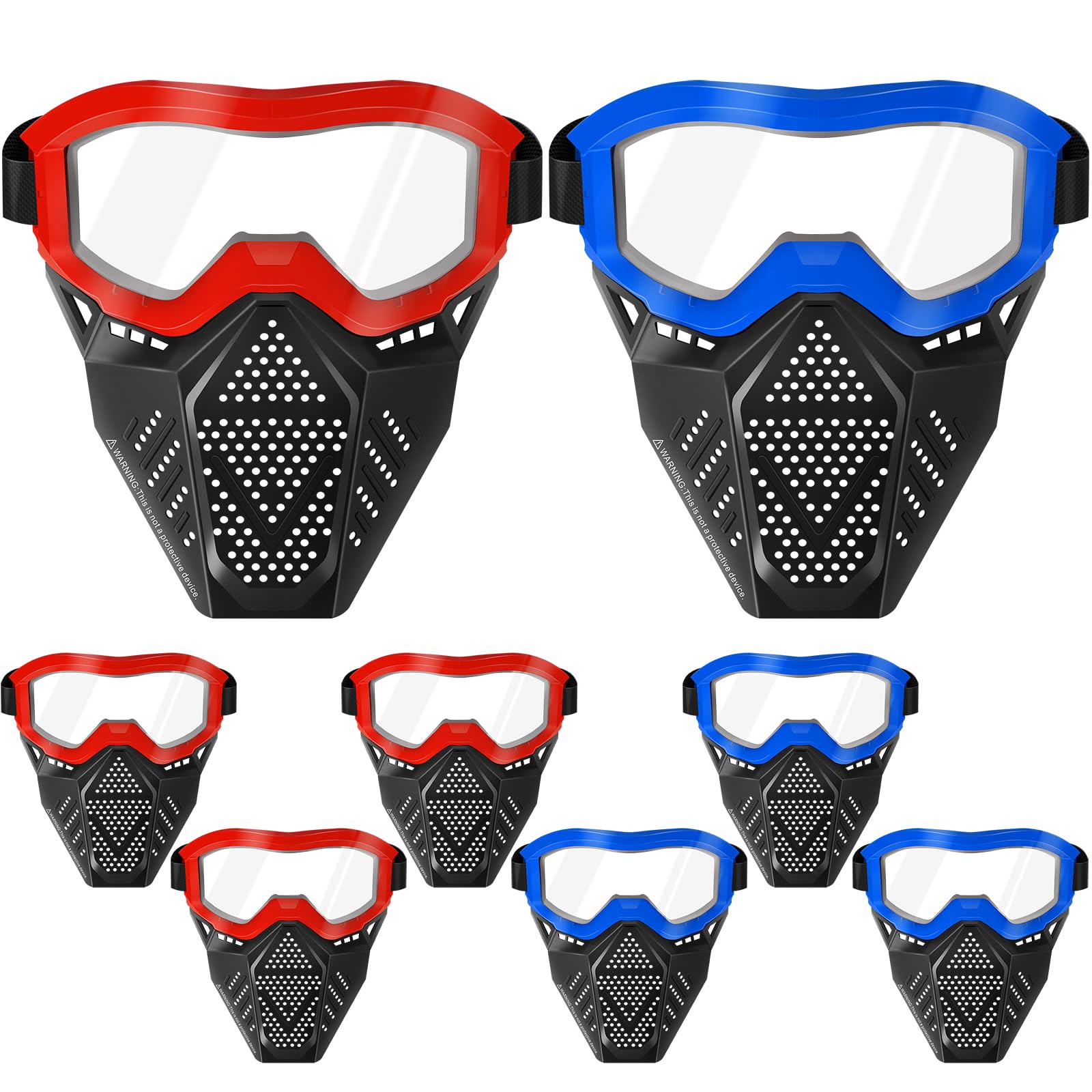 surper Tactical Mask Compatible with Nerf Rival, Apollo, Zeus, Khaos, Atlas, Artemis Blasters Rival Mask (8)