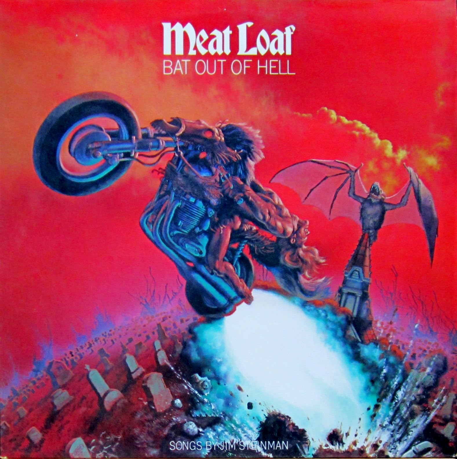 Amazon.com: Meat Loaf Bat Out of Hell Record
