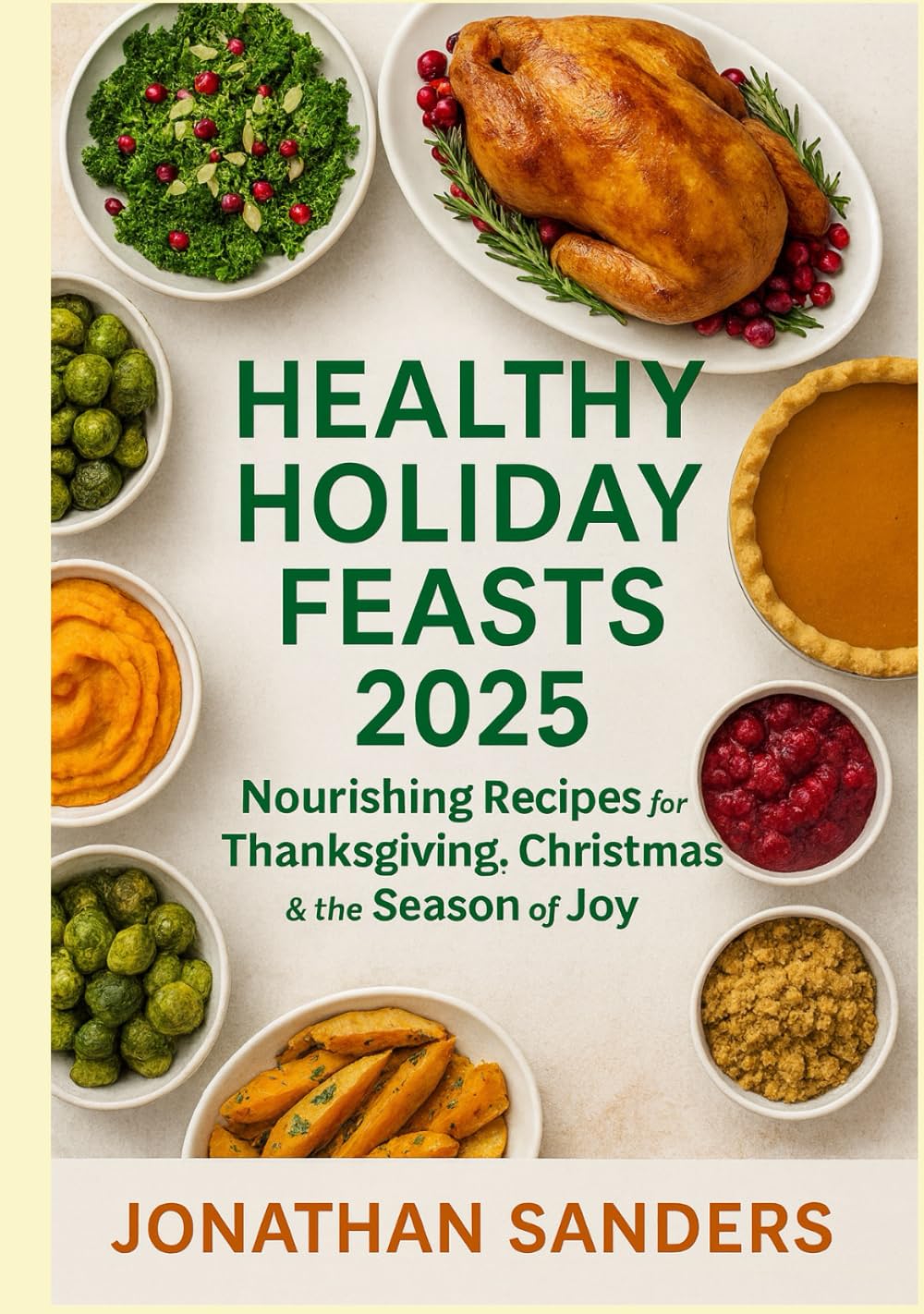 Healthy Holiday Feasts 2025: Nourishing Recipes for Thanksgiving, Christmas & the Season of Joy: 19 Wholesome Recipes to Celebrate with Gratitude, Balance, and Flavor