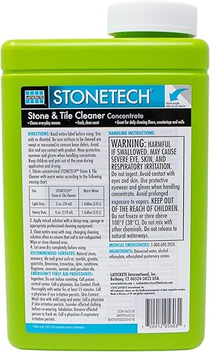 Miniatura 2 de STONETECH Limpiador de piedra y azulejos, botella de 1 cuarto de galón32 oz (32.0 fl oz)