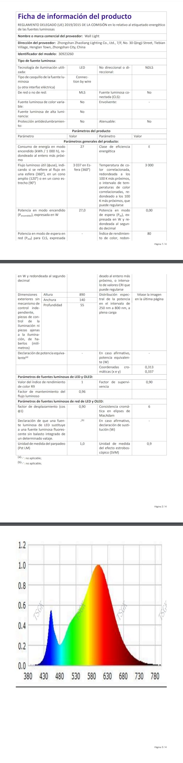 Comely Wewnętrzny Kinkiet LED, Złoty Proste Linie 27W 3000LM Nowoczesna Lampa Ścienna LED, Oświetlenie Oprawa Ścienna Do Sypialni, Salonu, Korytarza, Ciepła Biel 3000K