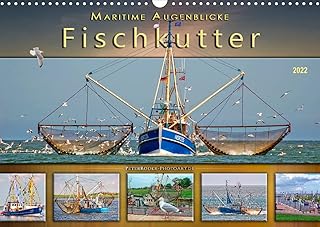 Maritime Augenblicke - Fischkutter (Wandkalender 2022 DIN A3 quer)