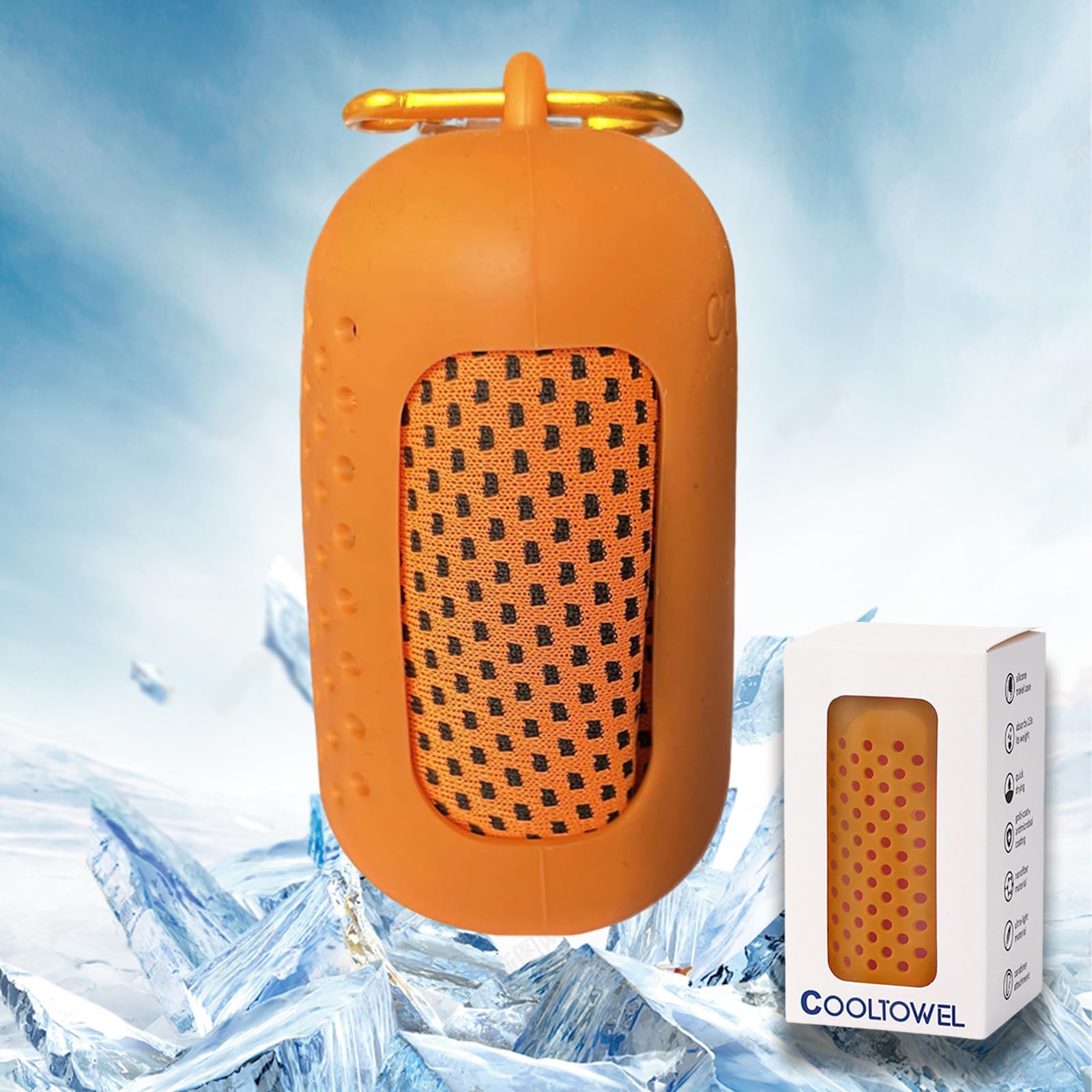 Quick Dry Towel Super Absorbent Microfiber Travel Towel Compact Fast Drying for Camping Gym Beach Swimming Yoga Sports Perfect Sweat Towels Convenient Storage Box Gift Set