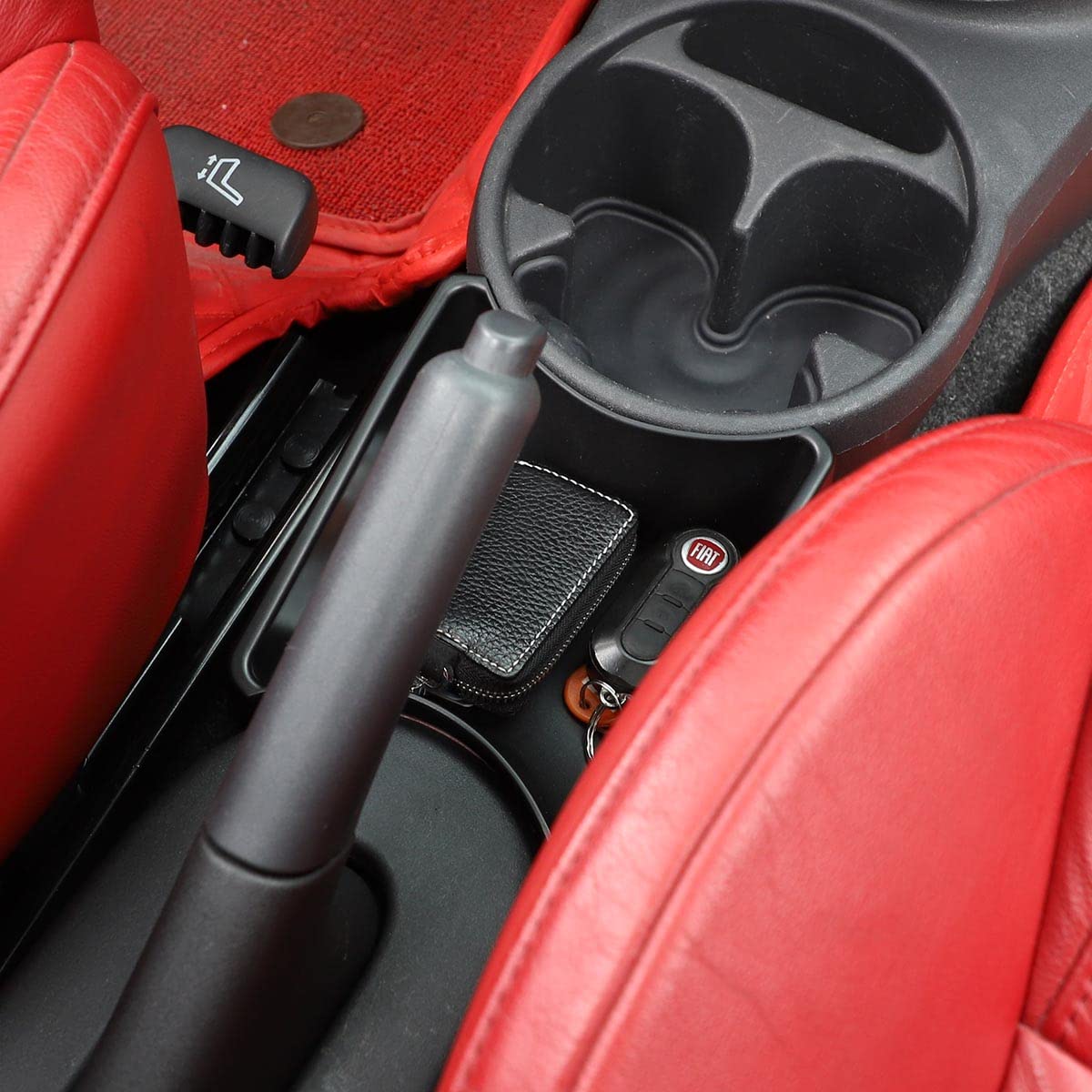 Boîte De Rangement De Console Centrale Pour Fiat, Changement De Vitesse, Ein à Main, Accessoires De Voiture, Intérieur, Fiat 500, 2011-2015