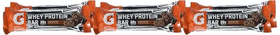 Gatorade Whey Protein Recover Bars, Chocolate Chip, 2.8 Ounce (6 Count)