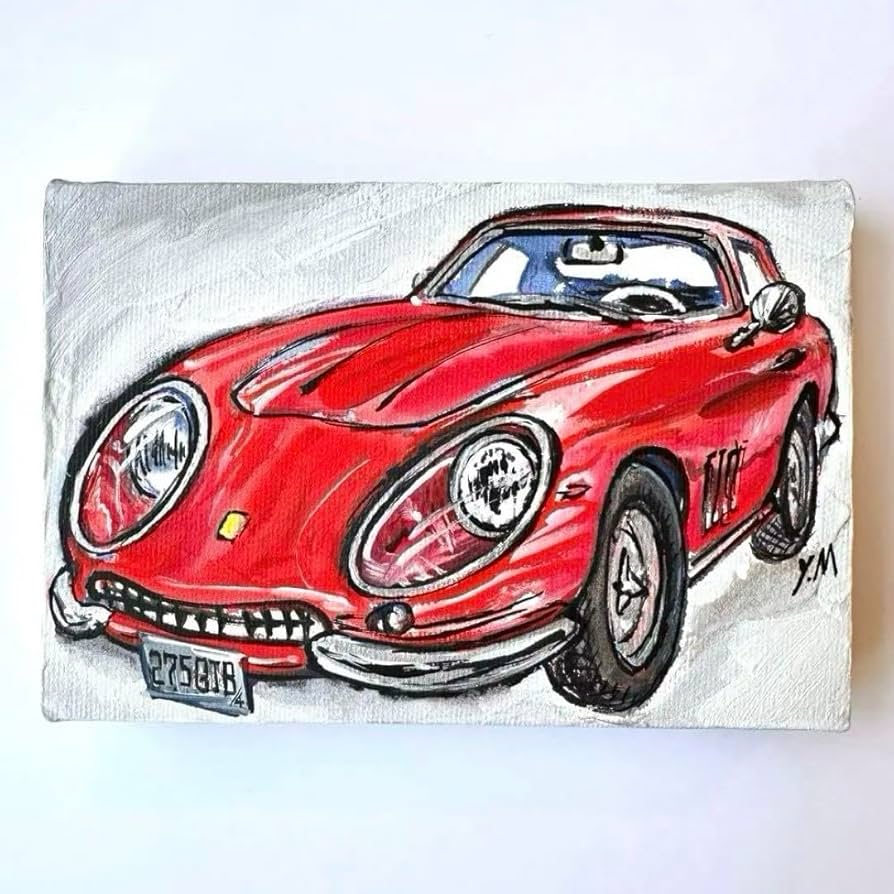 Amazon.co.jp: フェラーリ 絵 イラスト 手描き 原画 クルマ 車 Amazon.co.jp: フェラーリ 絵 イラスト 手描き 原画 クルマ 車