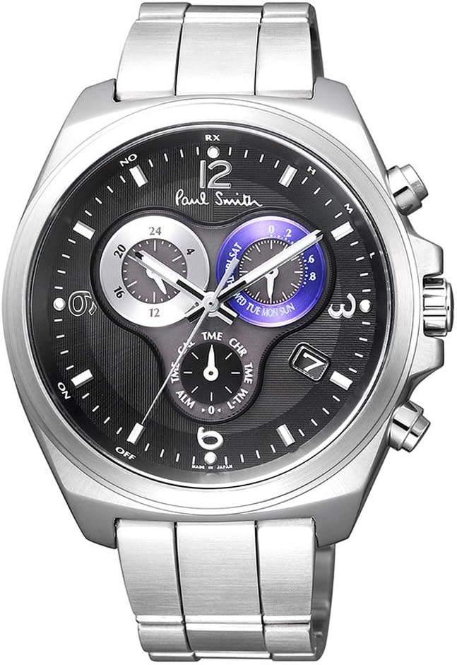 Paul Smith ポールスミス 電波ソーラー 腕時計 クロノグラフ メンズ ブラック ファイナルアイズ Final Eyes Chronograph TT KH7-113-51 【並行輸入品】 Amazonで販売中 Paul Smith ポールスミス 電波ソーラー 腕時計 クロノグラフ メンズ ブラック ファイナルアイズ Final Eyes Chronograph TT KH7-113-51 【並行輸入品】 Amazonで販売中