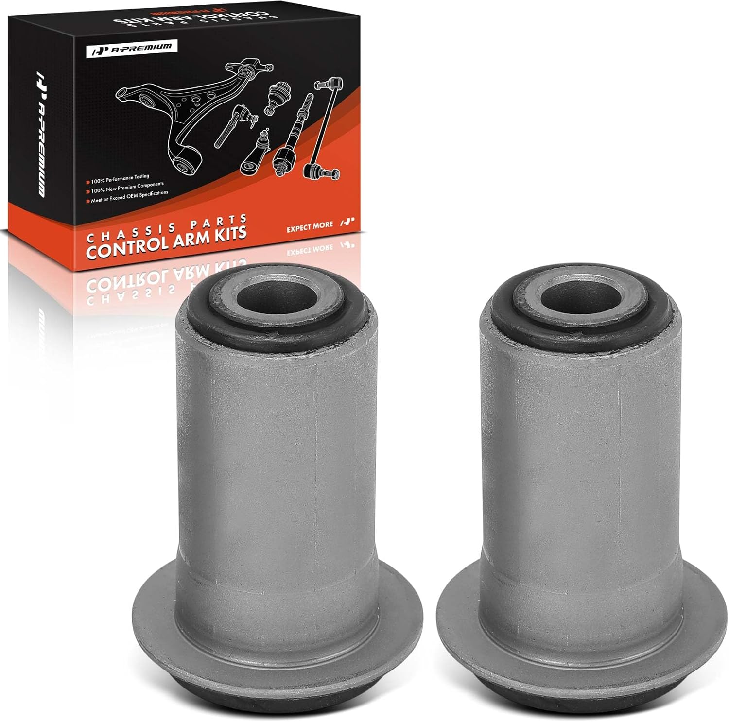 A-Premium 2 x Front Lower Control Arm Bushing Kit, Compatible with Dodge Ram 1500 1994-1999, Ram 2500 1994-2002, Ram 3500 1994-1999, RWD