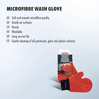 SONAX MICROFIBRE WASH GLOVE (1 piece)