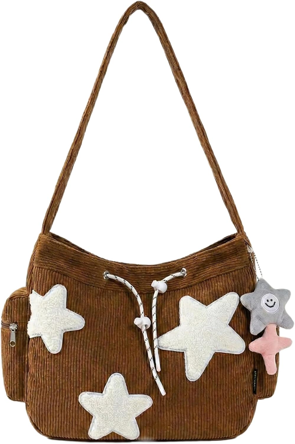 Star Tote Hobo Bag Women Aesthetic Messenger Cute Bag Handbag Large Capacity Tote Shoulder Bag Casual Crossbody