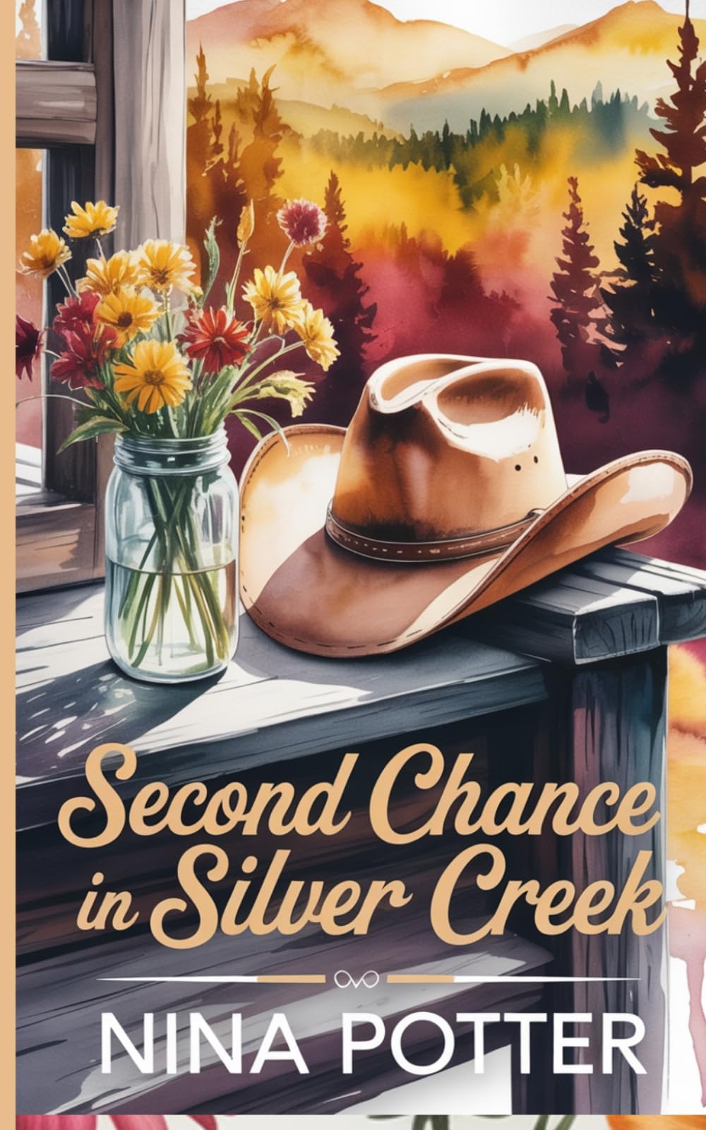 Second Chance in Silver Creek: A Small-Town Western Romance (Grumpy Sunshine, Forced Proximity, Second Chance)