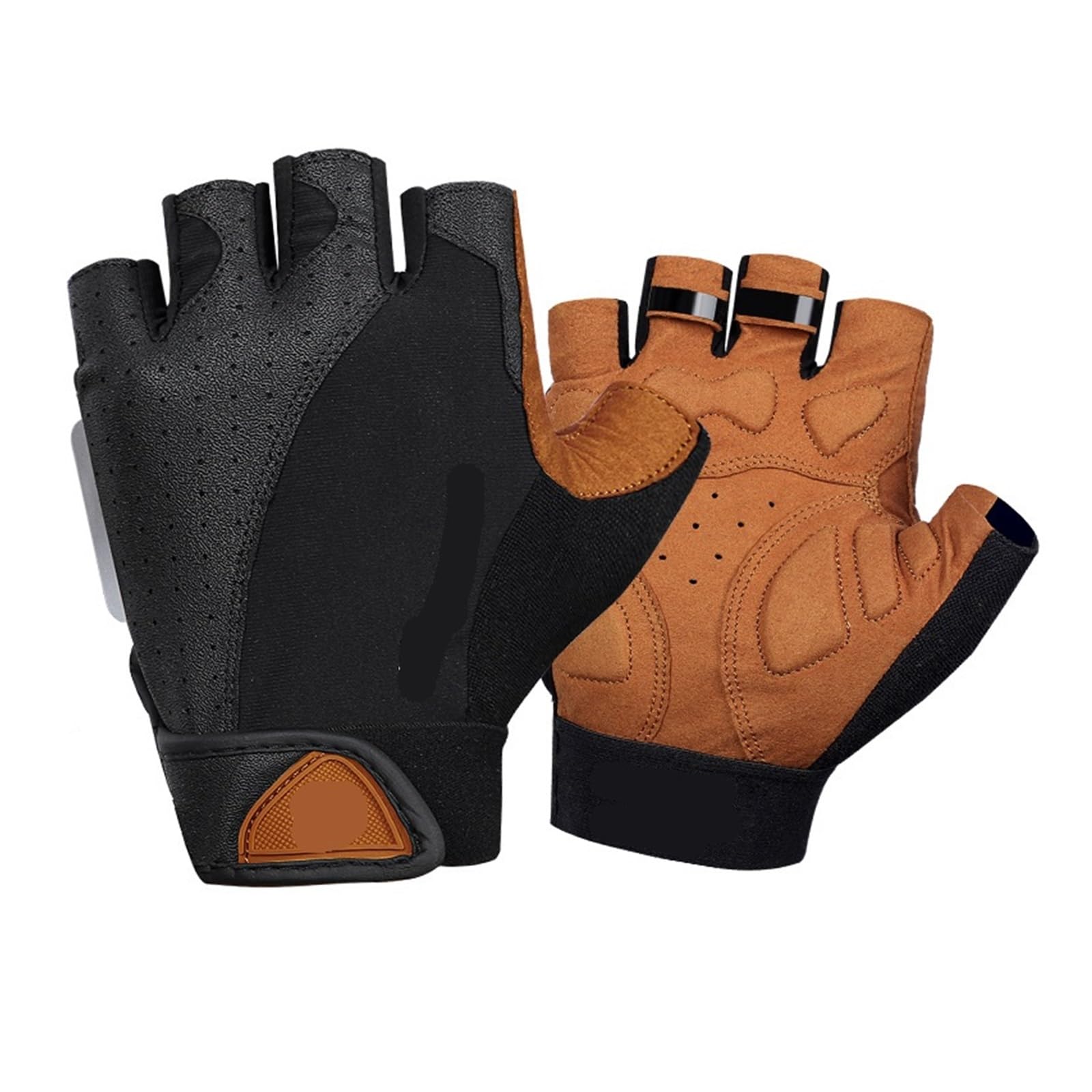 Guanti Palestra Guanti da ciclismo traspiranti con mezze dita bici donna for uomo bicicletta for moto sportivi palestra for corsa fitness Per lo sport