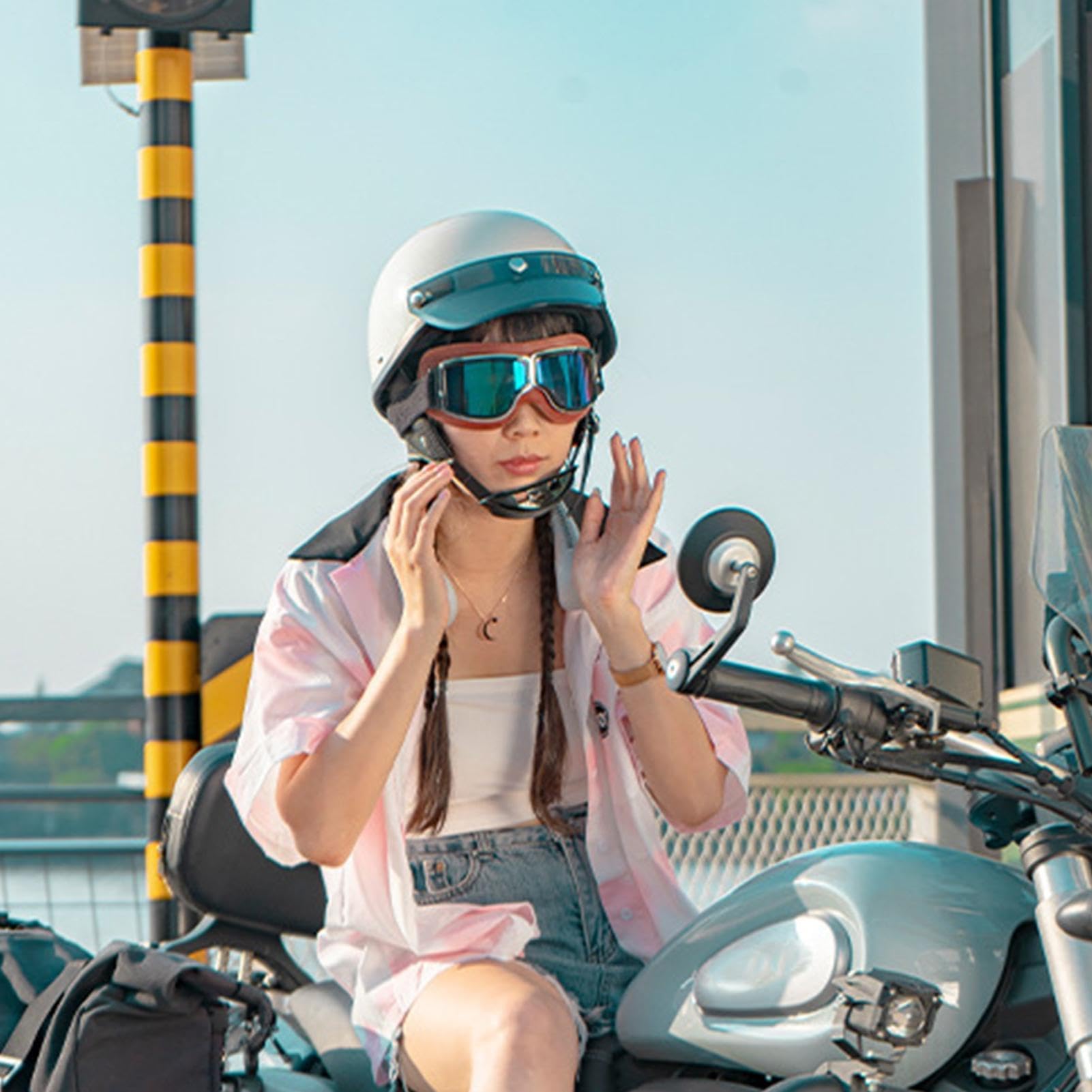 Półkask Motocyklowe Kaski Męskie
