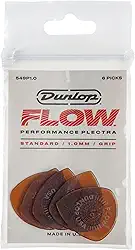JIM DUNLOP Palhetas de guitarra Flow Standard Grip de 1,0 mm (549P1.0)