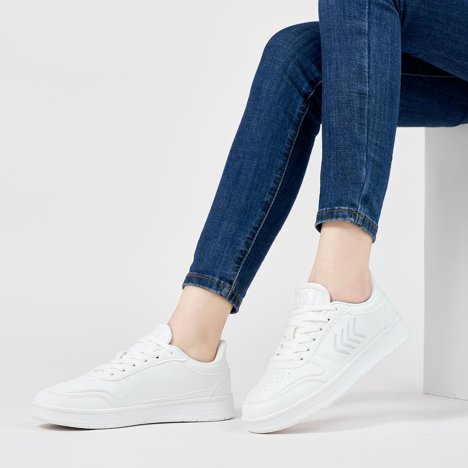 Lawen Comfortable Slip-On Sneakers for Women: Cushioning Insole & Anti-Slip Rubber Sole for Casual Walking - Lightweight & Chic Color for Confidence Trendy Wear - Fashion Women