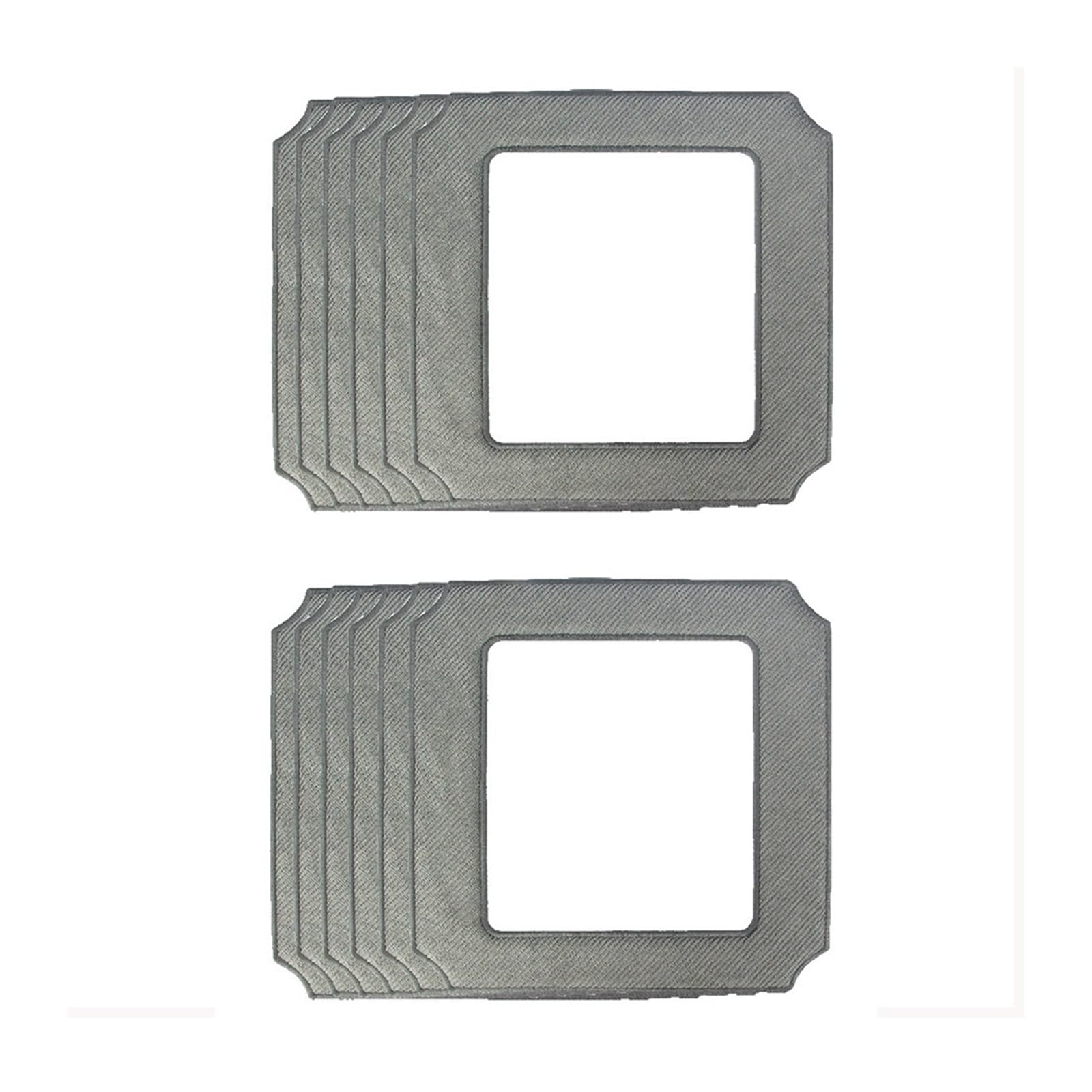 Straccio Robot for La Pulizia Delle Finestre, Compatibile Con Windobot, S6 Ultra, Ricambio for Stracci for Vetro Lavabili(12pcs)