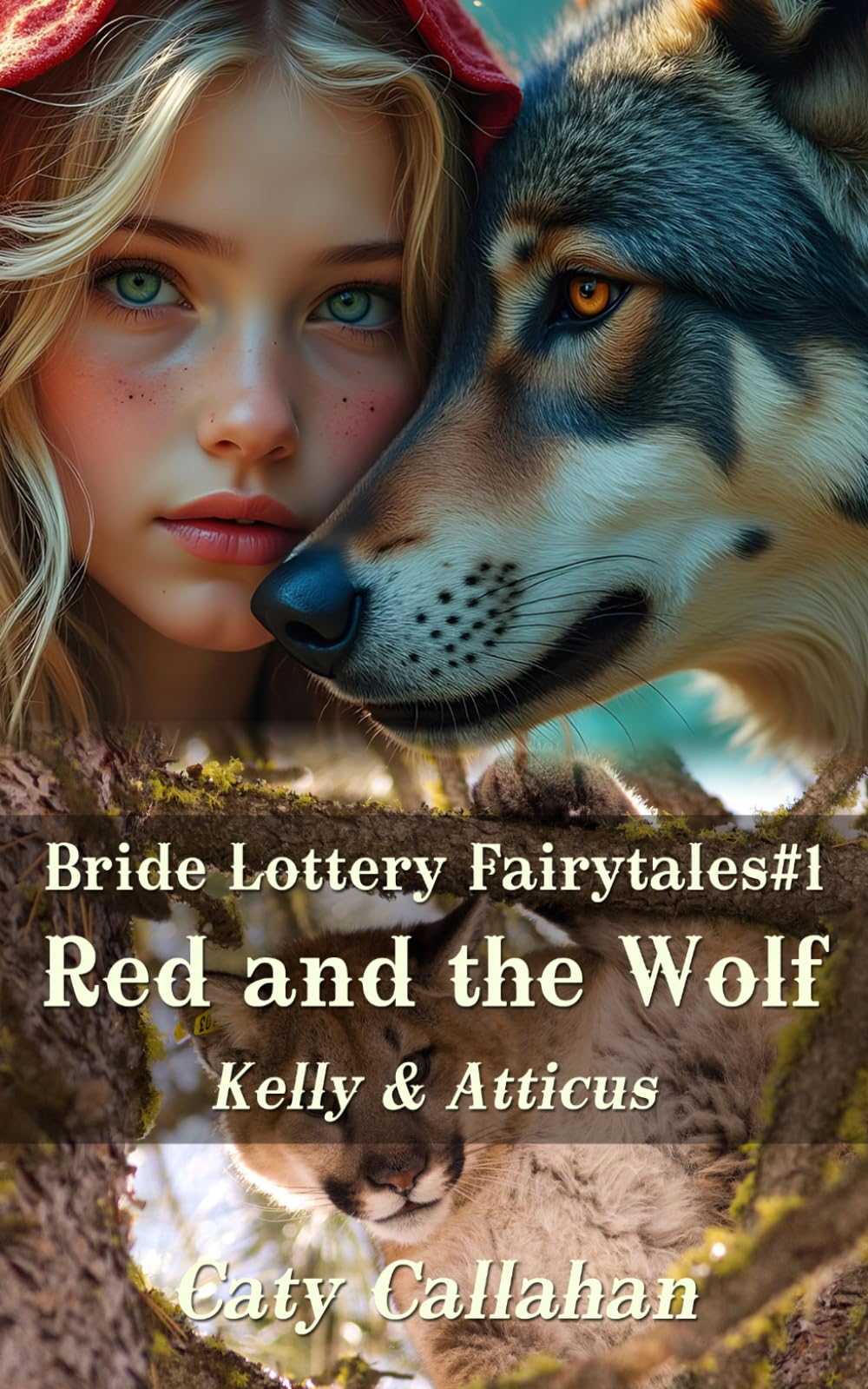 Bride Lottery Fairytales #1 Red and the Wolf: Kelly & Atticus (Bride Lottery Fairytales series by Caty Callahan (mass market paperback))