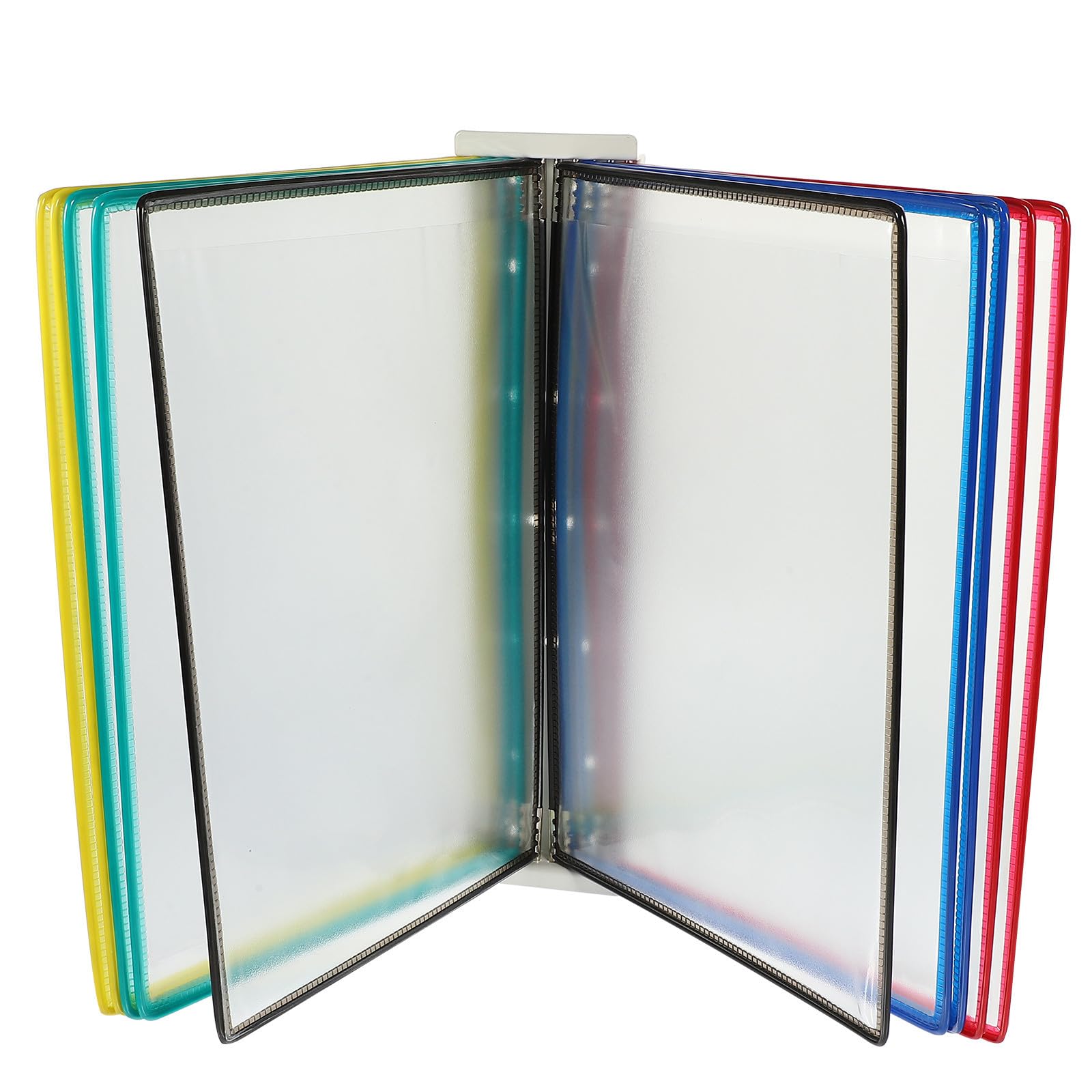 Organizador de archivos colgante en PVC con estructura simple para libros